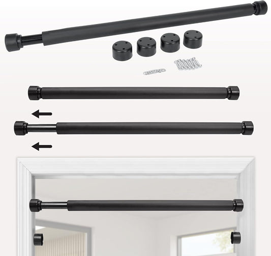 Fitness Foam Covered Chinning & Sit-Up Bar - Fit Doorways up to 36", Adjustable, Easy Installation, Holds up to 220 Lbs
